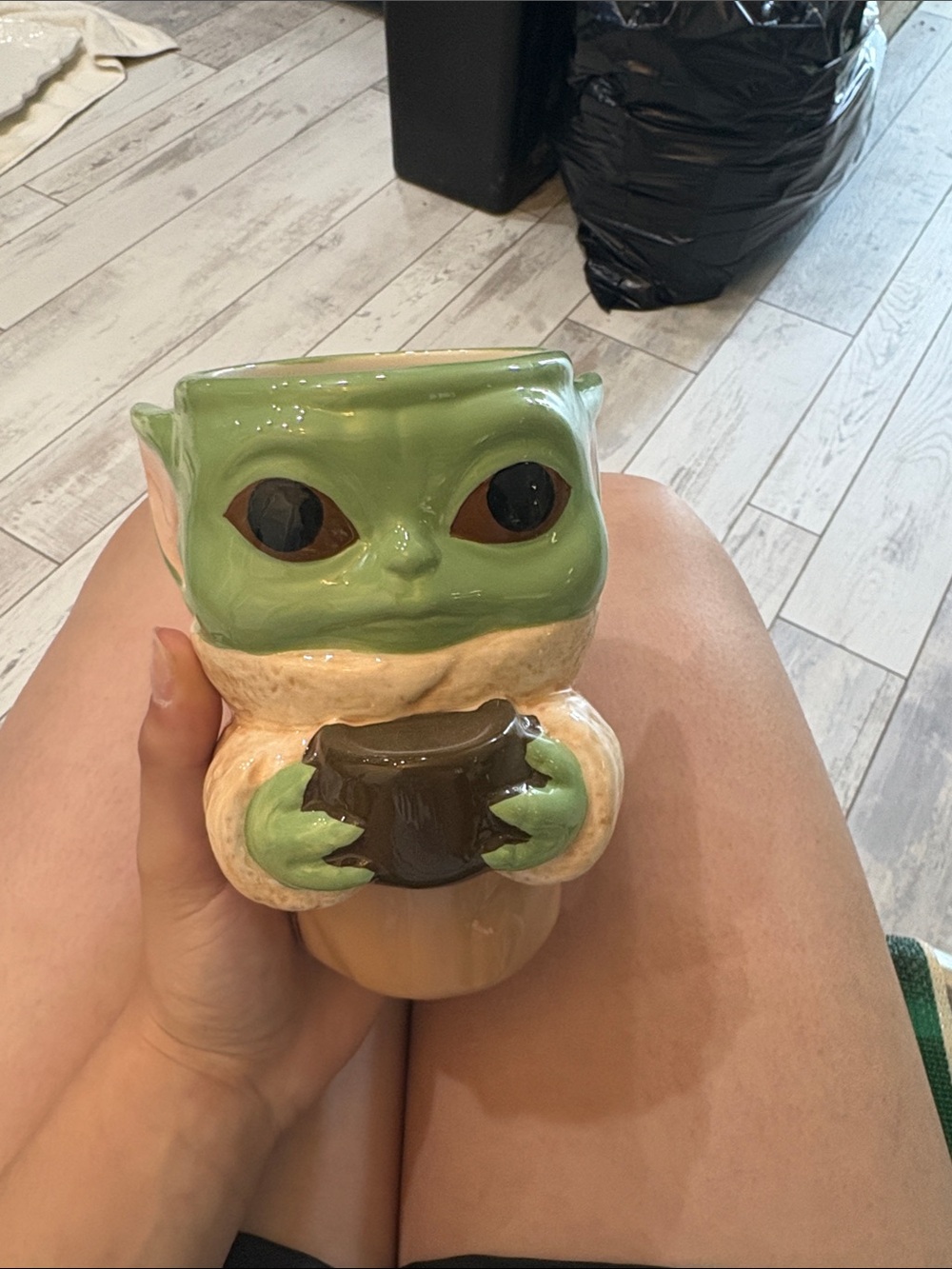 Green Baby Yoda Ceramic Mug